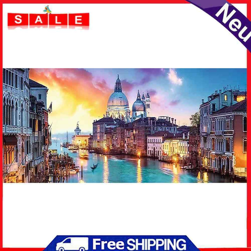 DIY HandPainted Landscape Paint by Number Kits Colouring Artcraft for Presents