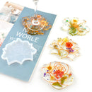 Flower Shaped Soft & Flexible Coaster Molds Reusable & Rich Details Molds Newly
