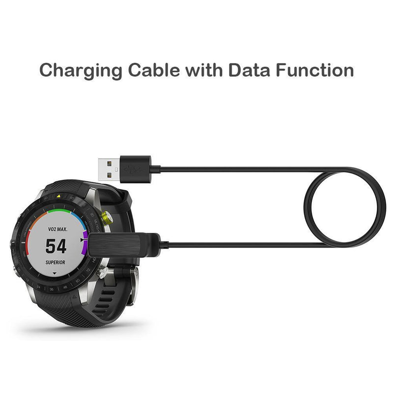 1m USB Charging Clip Charger Data Cable Wire Cord for Garmin MARQ Series Newly