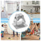 Self-Adhesive Wall Mounted Mop Clip Holder Seamless Hanging Bracket (Gray) Newly