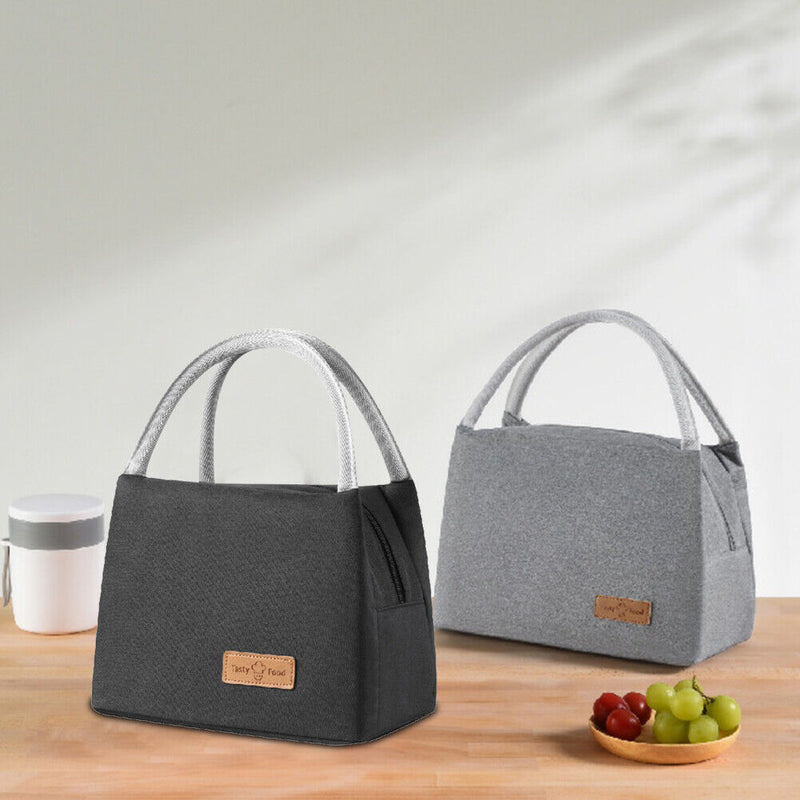 Handheld Picnic Lunch Insulation Bags Large Capacity Portable Food Cooler Bag