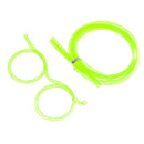 Flexible Soft Plastic Glasses Straw Kids Party Unique Drinking Tube (Green)