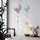 Diamond Drill Rainbow Collection Crystal Prisms Wind Chime (Moon Girl)