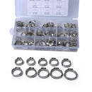 steel 12.5-23.5mm Single Ear Clamps O-Clips Hose Clamp Ear Plus Clamps