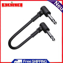 15cm Musical Instruments Patch Cord 6.35 Electric Guitar Effect Pedal Cable Wire