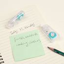 Glue Tape Dispenser Double Sided Adhesive Office Supplies Dots Stick Roller