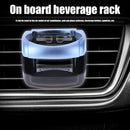 Car Truck Water Cup Holder Rack Air Vent Beverage Drink Bottle Stand (Blue)