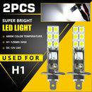 H1 Super Bright 55W LED Car Fog Light DRL Turn Signals Headlight Driving Bulb