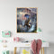 Flag Eagle Oil Paint By Numbers Kit DIY Acrylic Painting on Canvas Frameles