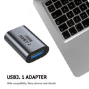 USB Gen 2 Charging Data Transfer Adapter (USB 3.1 Female to Type C Female)