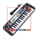 Kids Piano Keyboard 37 Keys Electronic Keyboard Educational Toys - Black