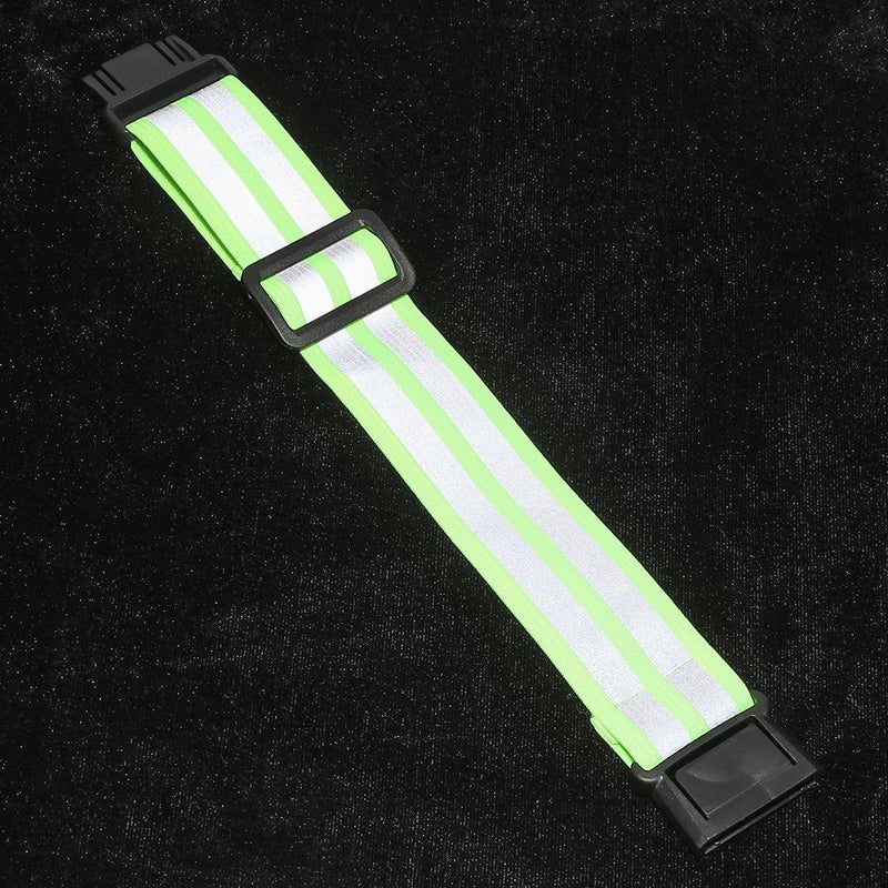Wristband Bicycle Bind Strap Cycling Reflective Strips Warning Armband