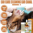 50ml Pet Cat Dog Ear Cleaner Drops Shaking Itching Odour Mites Wax SALE 2022: