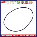 3mm Black Rubber Cord Choker Necklace Fashion Women Men Jewelry (24 inch)