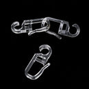 Accessories Durable Fixing Holder Wall Ring Plastic Sliding Hook Curtain Hooks