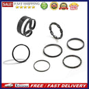 7pcs/set Punk Finger Rings Fashion Metal Buckle Joint Tail Rings for Women Gi
