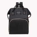 Mom Travel Rucksack Canvas Backpack Waterproof Portable Backpack (Black) Newly