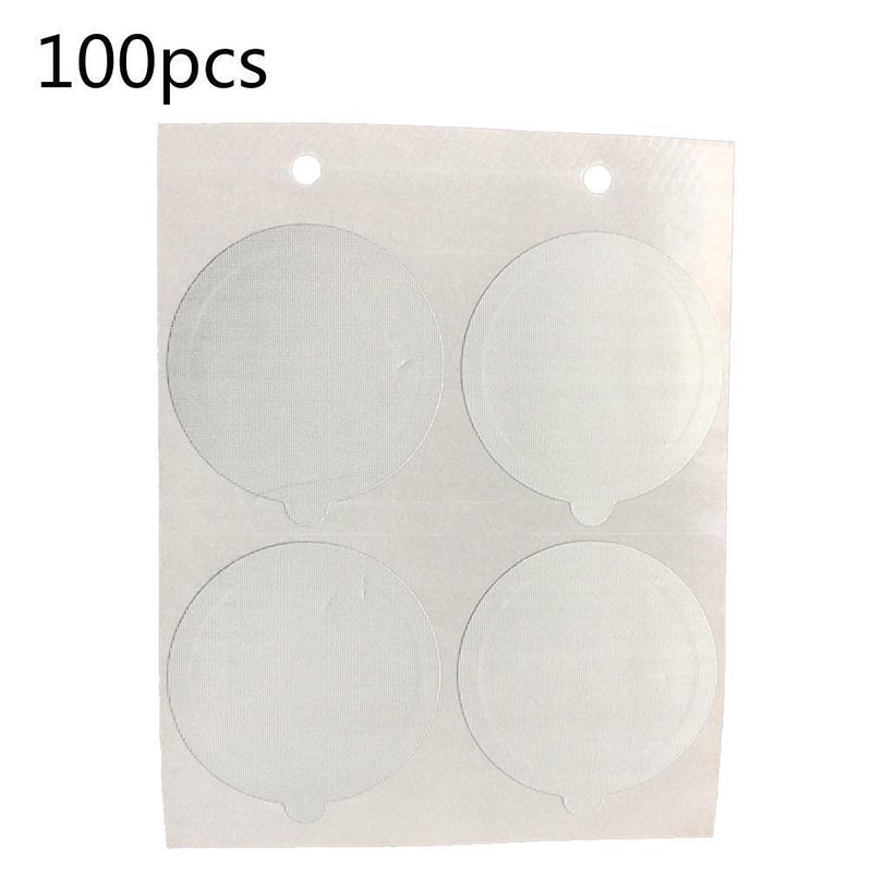 100pcs Self Adhesive Aluminum Foil Paper Brewer Lid Coffee Capsule Flim Sti