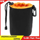 Waterproof Neoprene Camera Lens Pouch Bag Drawstring Protector Case (M)