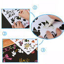 Paper Card Scrapbooking Embossing Template Layering Stencils Wall Painting