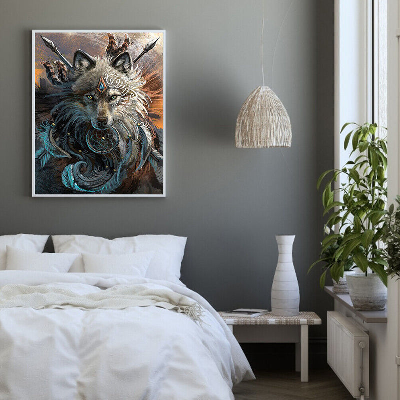 Oil Painting By Numbers Acrylic Handmade Forest Animals Digital Picture Dec