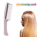 Anti Static Wide Tooth Hair Comb Reduce Hair Loss Curling Brush (Pink) Newly