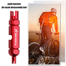 MEROCA Multifunctional Bike Tire Nozzle Disassembly Spanner Cycling Repair Tool
