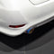 Burnt Color Car Exhaust Tip Stainless Steel Straight Muffler Silencer Unive