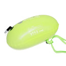 Inflatable Swimming Float Air Dry Buoy Water Sport Bag (Fluorescent Green) Newly