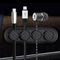 Magnetic Cable Organizer Clip Carbon Fiber Look Desktop USB Data Cable Hold