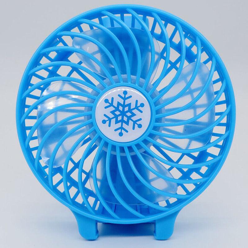DC 5V Foldable Handheld Desktop Fan 1800mAh 4.5W Summer Personal Cooling Fans