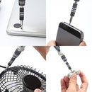 135 in 1 Multipurpose Magnetic Phillips Screwdriver Tweezers Set with Case Newly