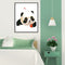 Frameless Hand Painted Digital Picture DIY Panda Paint By Numbers Wall Craft Kit