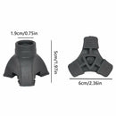 Replaceable Anti-slip Mat Walking Stick Pads Tripod Mat Hiking Crutches Pads