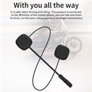 Helmet Headsets Bluetooth-compatible Wireless Motorcycle HiFi Headphones Newly