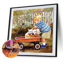 DIY Diamond Painting Kits Full Square Drill Animal Mosaic Home Decoration Gif