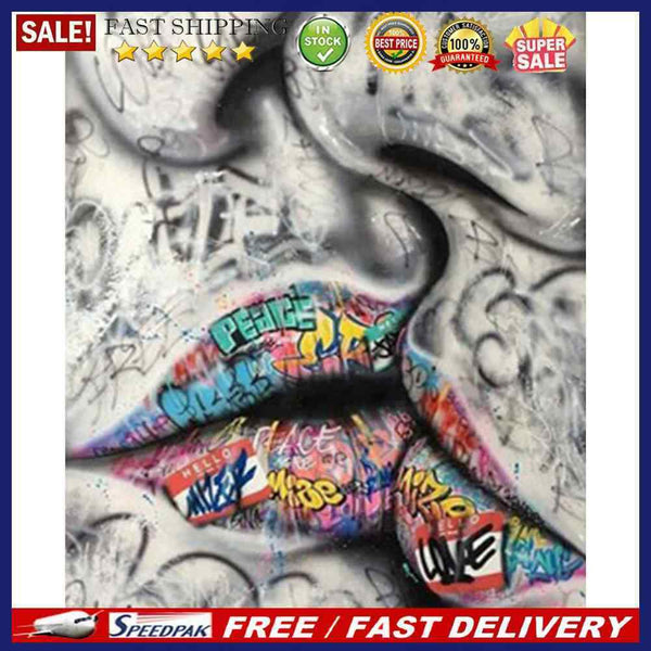 Body Parts Frameless Picture Oil Paint By Numbers Hand Painted Picture for Ho