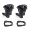 2pcs Universal Black Auto Car Front Windshield Washer Set A0S6 Wiper Nozzle X2Y0