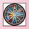 Partial Embroidery Sun Moon Constellation 11CT Stamped Canvas Cross Stitch Kits
