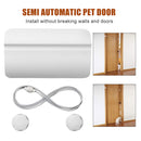 Semi-Automatic Door for Dogs and Cats Cat Dog Entrance/Exit Auto Lockable Newly