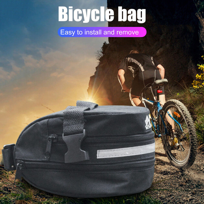 Bicycle Saddle Seat Bag MTB Road Bike Pouch Phone Kit Case Cycling Accessories