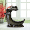 Incense Burner Ceramic Backflow Incense Cone Tower Home Decor (Moon Bay)