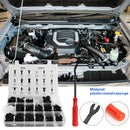 415 in 1 Universal Car Clips Auto Trim Panel Rivets Assortment + 6 inch Remover