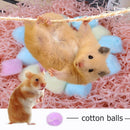 100pcs Colorful Winter Keep Warm Cotton Balls Cute Cage Filler (Multicolor)