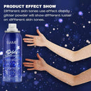 60ml Hair Body Glitter Spray Nightclub Party Body Starry Glitter Spray Makeup_