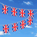Queen Day String Flags England Flag String Hanging Banners Patriotic Celebrat