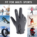 Winter Cycling Gloves Bicycle Touch Screen Full Finger Waterproof Skiing Center