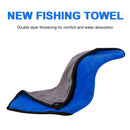 Fishing Soft Cotton Towel Non Shedding Mildew Proof Thickened Fishing Tackle
