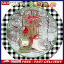 5D DIY Full Round Drill Diamond Painting Kit Christmas Wreath Drawing Ornamen