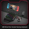Wired Mechanical Backlit Keyboard RGB Mouse Converter Combo Set for PS4/PS5